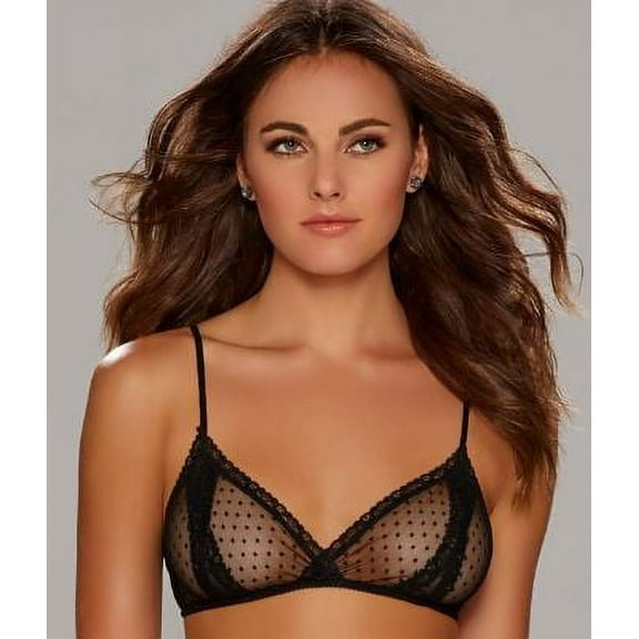 Women's Only Hearts 1607 Coucou Lola Open Seam Bralette (Black S)