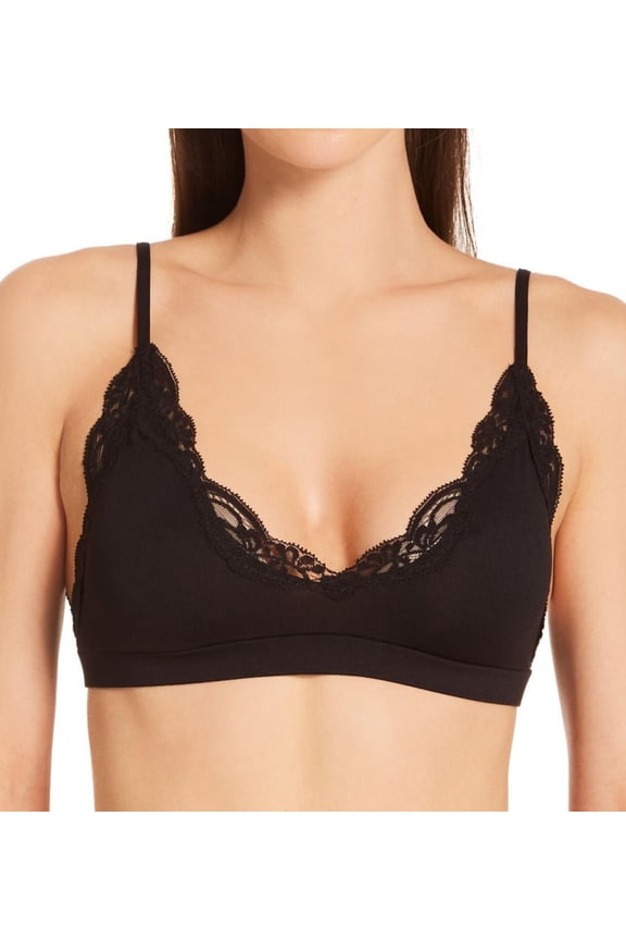 Women's Only Hearts 1809 Delicious High Point Bralette (Black L)
