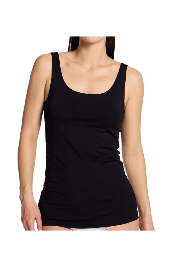 Women's Only Hearts 44079 Delicious Reversible Long Camisole (Black L)