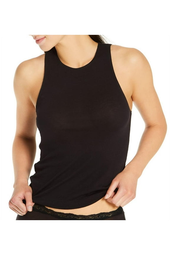 Women's Only Hearts 46065 Organic Cotton Butterfly Tank (Black L)