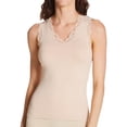 thumbnail image 1 of Women's Only Hearts 4760L Delicious V-Neck Shell Tank (Parchment M), 1 of 1