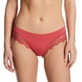 thumbnail image 1 of Women's Only Hearts 50819 So Fine Lace Trim Hipster Panty (Guava M), 1 of 1