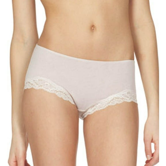 Women's Only Hearts 50840 Organic Cotton Hipster Panty (Bone M)