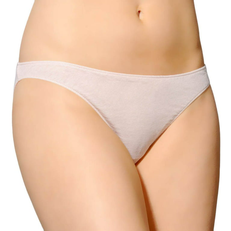 Women's Only Hearts 50848 Organic Cotton Bikini Panty (Bone M)