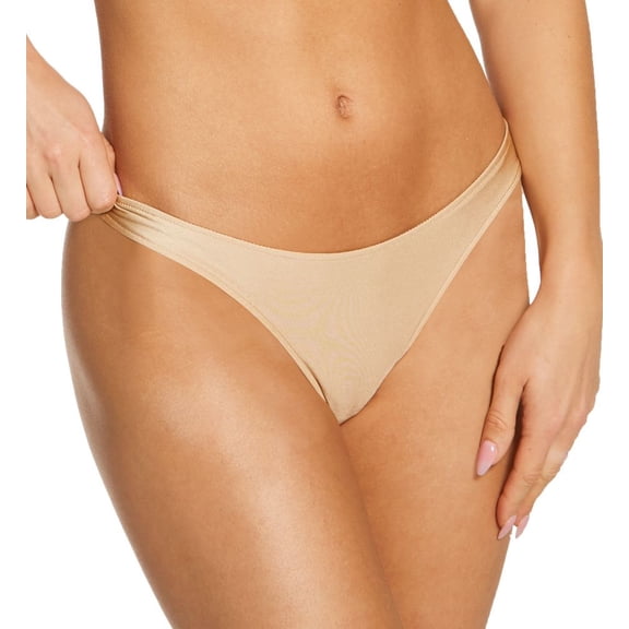Women's Only Hearts 51483 Second Skins Thong Panty (Nude M/L)