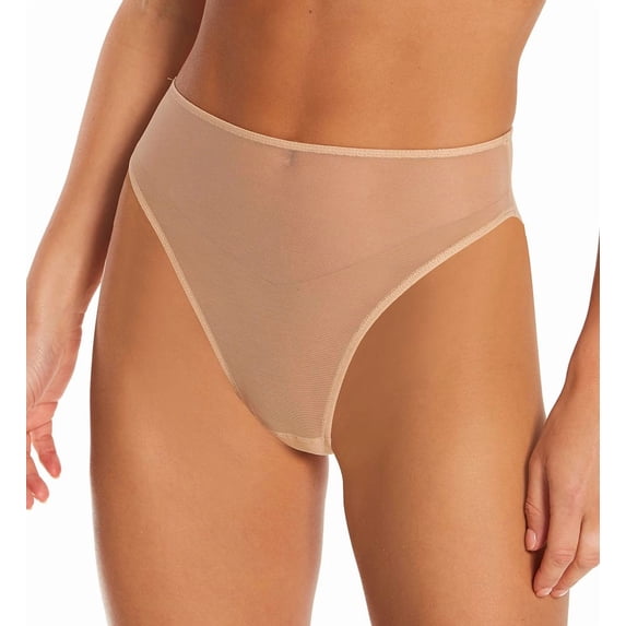 Women's Only Hearts 51626 Whisper High Cut Brief Panty (Buff L)