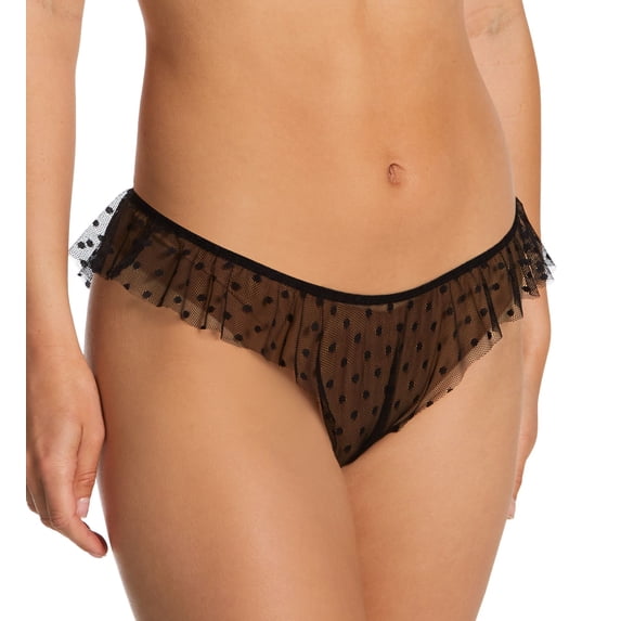 Women's Only Hearts 51862 Coucou Lola Butterfly Brief Panty (Black M)