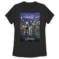 thumbnail image 1 of Women's Onward Family Poster Graphic Tee Black Medium, 1 of 3