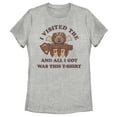 thumbnail image 1 of Women's Onward Manticore Tavern Got this Shirt  Graphic Tee Athletic Heather Small, 1 of 3