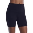 thumbnail image 1 of Women's Onzie 2262 High Rise Mini Biker Short (Black M/L), 1 of 2