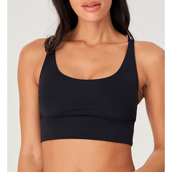 Women's Onzie 3805 Sacred Low Impact Bra (Black L/XL)