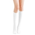 thumbnail image 1 of Women's Opaque Knee High Socks,Soft Knee High Stockings Trouser Sock,Stretchy Dress Sock,Soft Casual Sock for Girls Daily Wear,Perfect Match for A-Line Skirts,Dresses & Oversized Sweaters,White, 1 of 5