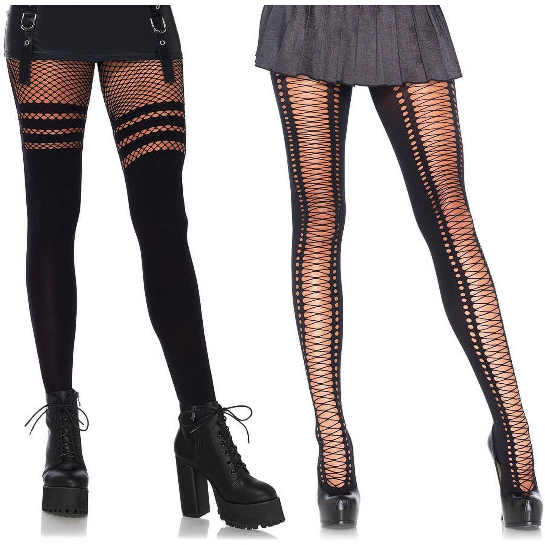 Women's Opaque Tights Hosiery Bundle