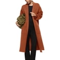 thumbnail image 1 of Women's Open Front Cardigan Oversized Knitted Long Sleeve Maxi Winter Coat with Pocketss, 1 of 5
