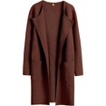 thumbnail image 1 of Women's Open Front Knit Lightweight Cardigan Casual Long Coatigan Sweater Lady Jacket Coat 2024 Fall Outerwear, 1 of 1
