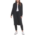 thumbnail image 1 of Women's Open-Front Long Cardigan Black XL, 1 of 1