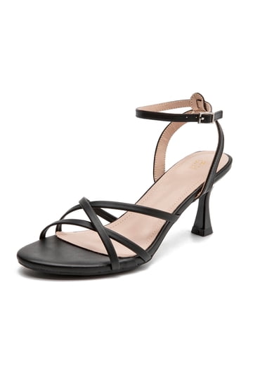 Low Black Heels