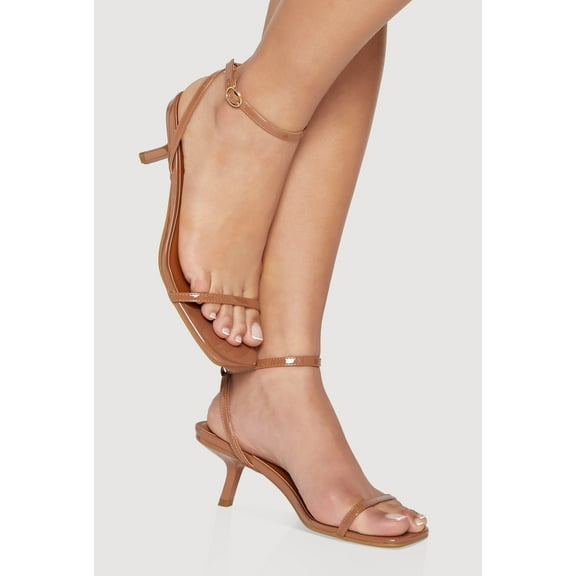 Women's Open Toe Mid Heel Sandals