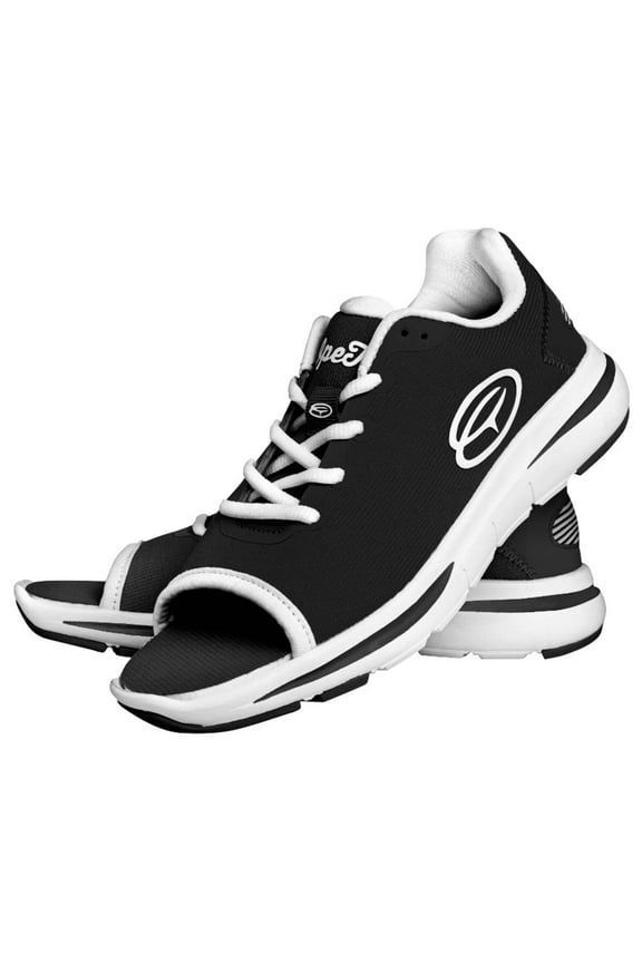 Women's Open Toe Sneaker Black