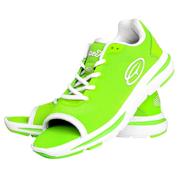 Women's Open Toe Sneaker Lime Green