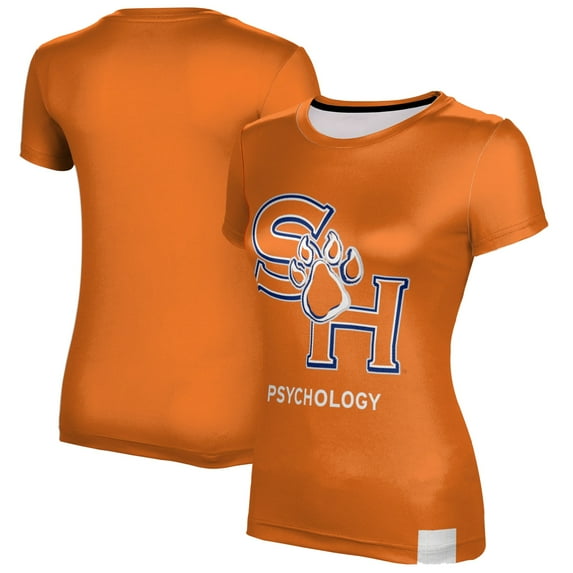 Women's Orange Sam Houston State Bearkats Psychology T-Shirt