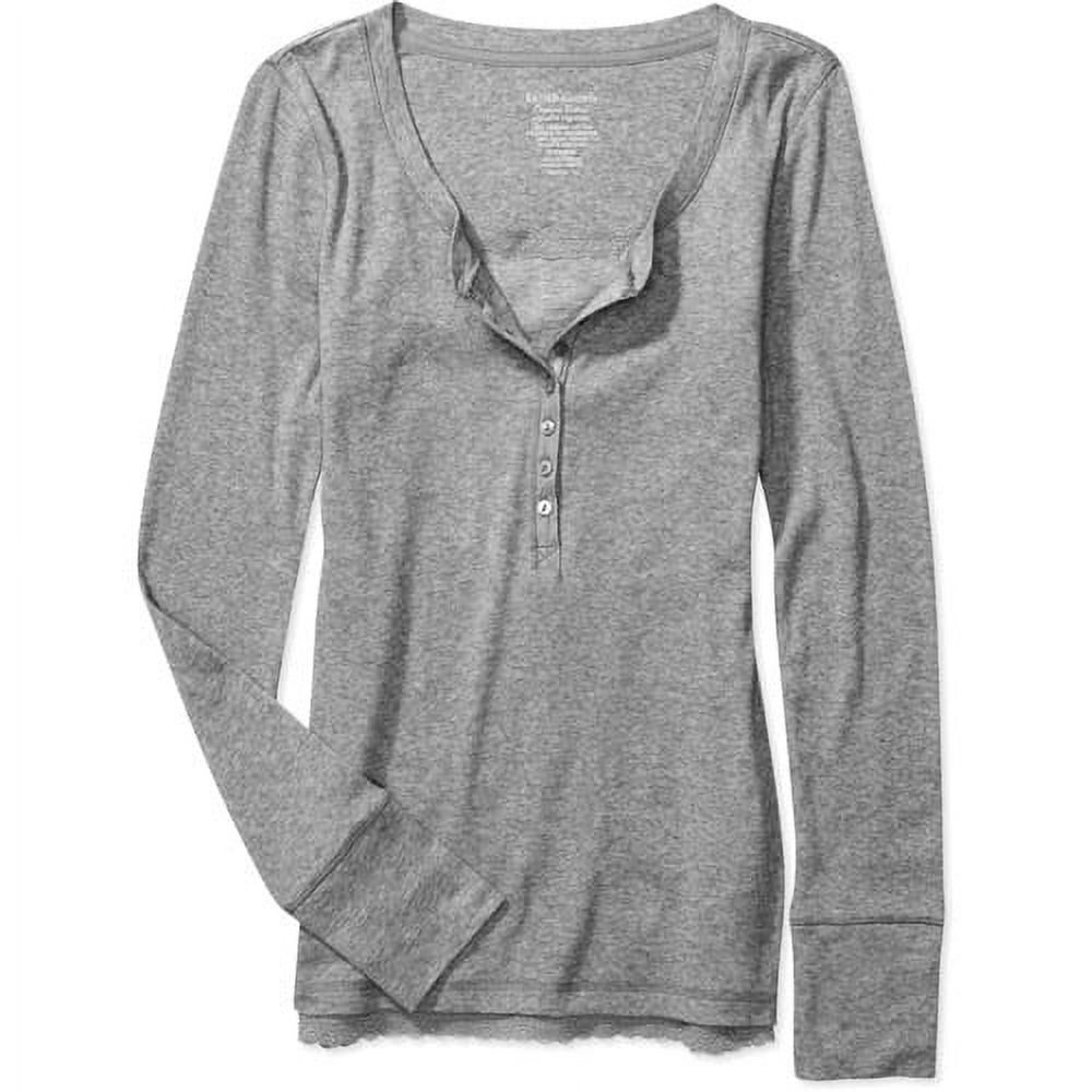 Women's Organic Cotton Henley and Cami Set