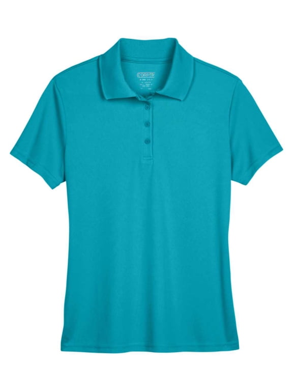 CORE365 78181 Women's Origin Performance Piqué Polo-CLEAR TEAL-M