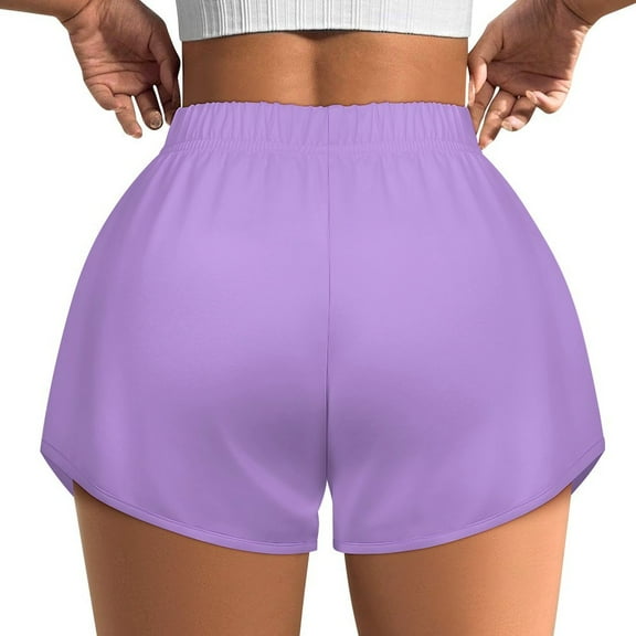 Women's Originals Shorts, Jersey Sports Shorts, Gym Shorts For Women, Bright Lavender, S, Plus Size Available