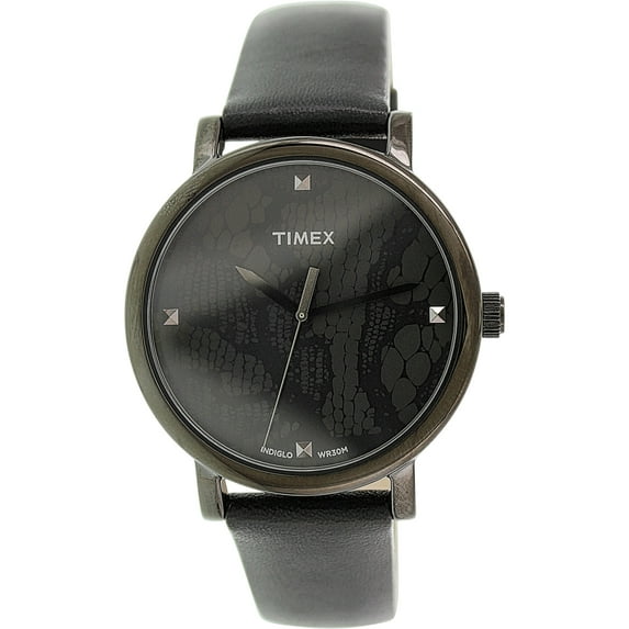 Women's Originals T2P461 Black Leather Analog Quartz Fashion Watch
