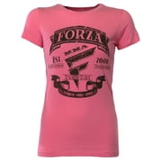 Womens Origins MMA T-Shirt - Hot Pink