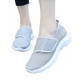thumbnail image 1 of Women's Orthopedic Sneakers Arch Support on Walking Shoes Adjustable Hook and Loop Closure Mesh Hollow Breathable Sneakers Women Lightweight Non- Tennis Walking Casual Shoes, 1 of 9