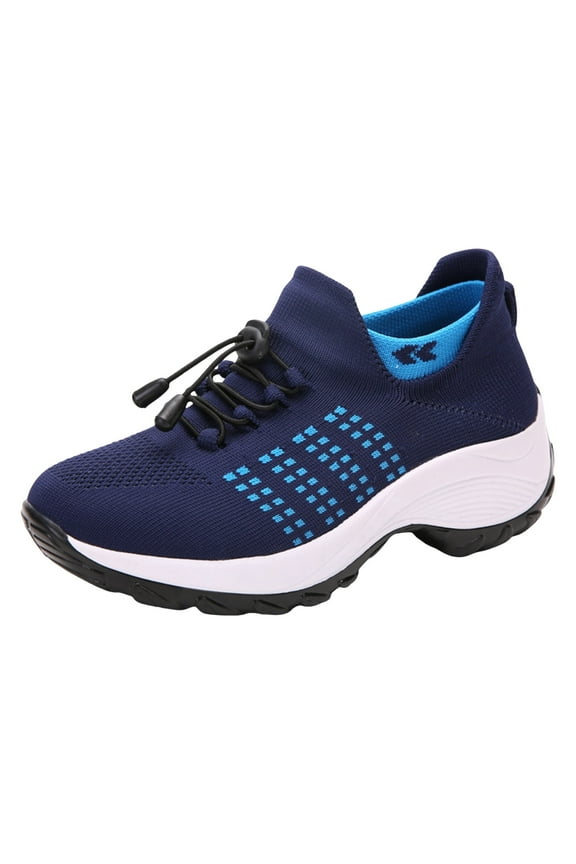 Women's Orthopedic Sneakers: Wide Width Stretchable Design with Breathable Cushioned Sole