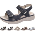 thumbnail image 1 of Women's Orthopedic Sport Sandals Shoes with Soft Cushion Foam Comfortable Walking Sandal Arch Support Wide Fit Dress Comfy Orthotic Recovery Athletic Travel Summer Sandal Dressy, 1 of 6
