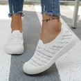 thumbnail image 1 of Women's Orthopedic Walking Shoes - Lightweight, Loose Fit, Breathable, Mesh-Comfortable, Soft Sneakers Beige 5.5, 1 of 7