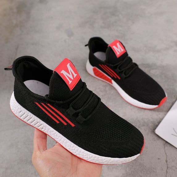 Women's Orthopedic Walking Sneakers Anti Slip Out Increase Height Casual Walking Shoes Fashionable Lace Up Mom Shoes