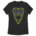 thumbnail image 1 of Women's Ouija Halloween Planchette  Graphic Tee Black Medium, 1 of 4