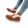 thumbnail image 1 of Women’s Outdoor Snow Boots, Warm Plush Lined Slip-Resistant Thick Sole Winter Boots, 1 of 5