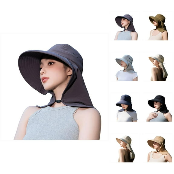 Women's Outdoor UV Protection Sun Hat â Wide Brim Straw Beach Hat for Travel, Hiking, Summer Fun, and Sun Protection â Packable, Lightweight, Comfortable, for Vacation and Poolside Fun