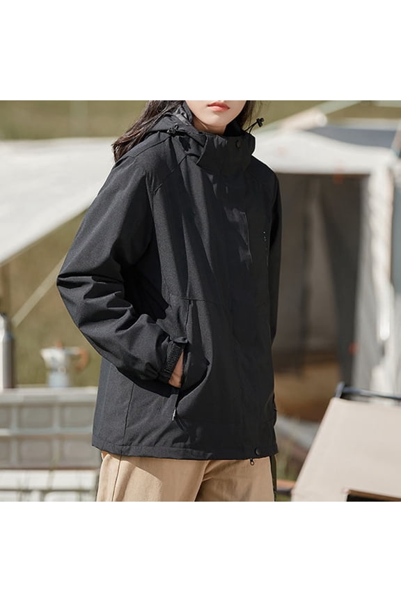 Women's Outdoor And Windproof Casual Windbreaker Jacket Women under plus Size Wind Womens Jacket Reflective Coat Women Leopard Windbreaker Women Womens Water Proof Jacket Jackets for Women Windbreaker