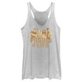 thumbnail image 1 of Women's Outer Banks Pogues 4 Life Racerback Tank Top White Heather X Small, 1 of 4