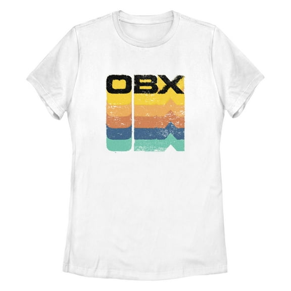 Women's Outer Banks Retro Logo Graphic T-Shirt