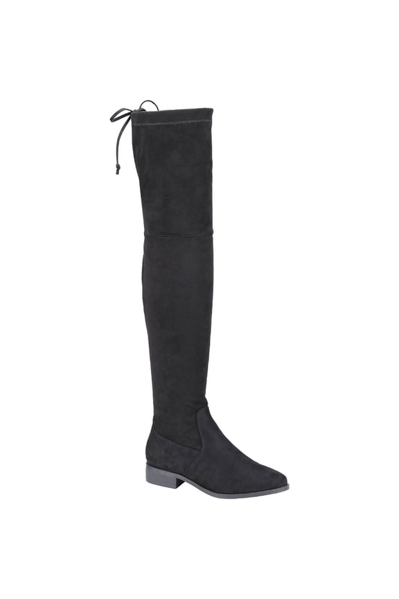 Women's Over The Knee Boots Comfortable Round Toe Low Block Heels Thigh High Boots