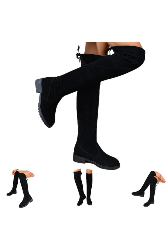 Women's Over The Knee Thigh High Flat Boot