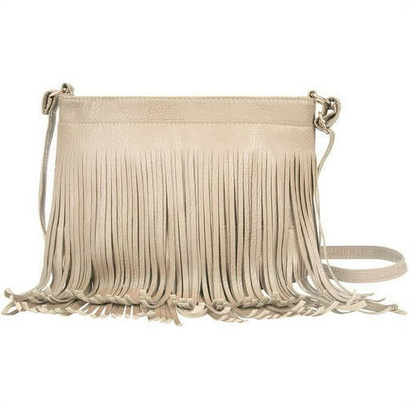 Women's Over The Shoulder Fringe Fashion Hand Bag Purse