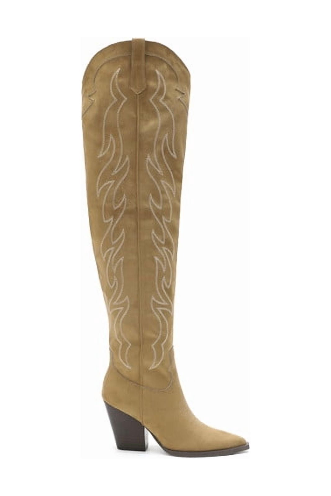 Women’s Over the Knee Suede Western Cowgirl Tall Boots