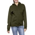 thumbnail image 1 of Women’s Oversize Loose Fit Fleece-Lined Full-Zip Hoodie (S-2XL), 1 of 5