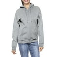 thumbnail image 1 of Women’s Oversize Loose Fit Fleece-Lined Full-Zip Hoodie (S-2XL), 1 of 5