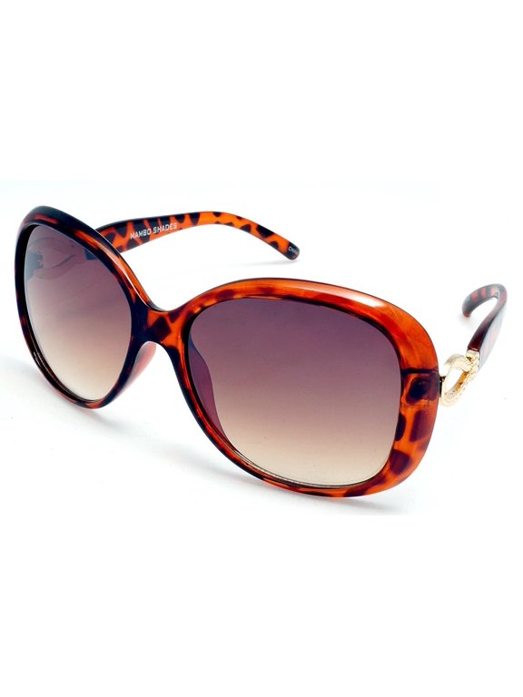 Women's Oversized Butterfly Retro Fashion Sunglasses - Jackie O