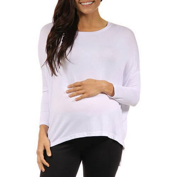 Women's Oversized Dolman Sleeve Maternity Top