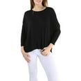 thumbnail image 1 of Women's Oversized Dolman Top, 1 of 3
